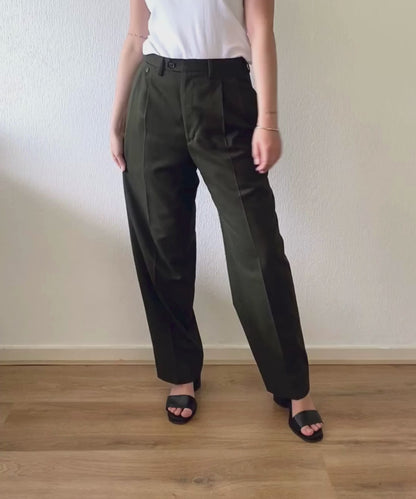 Donkergroene pantalon | s/m | Lyra