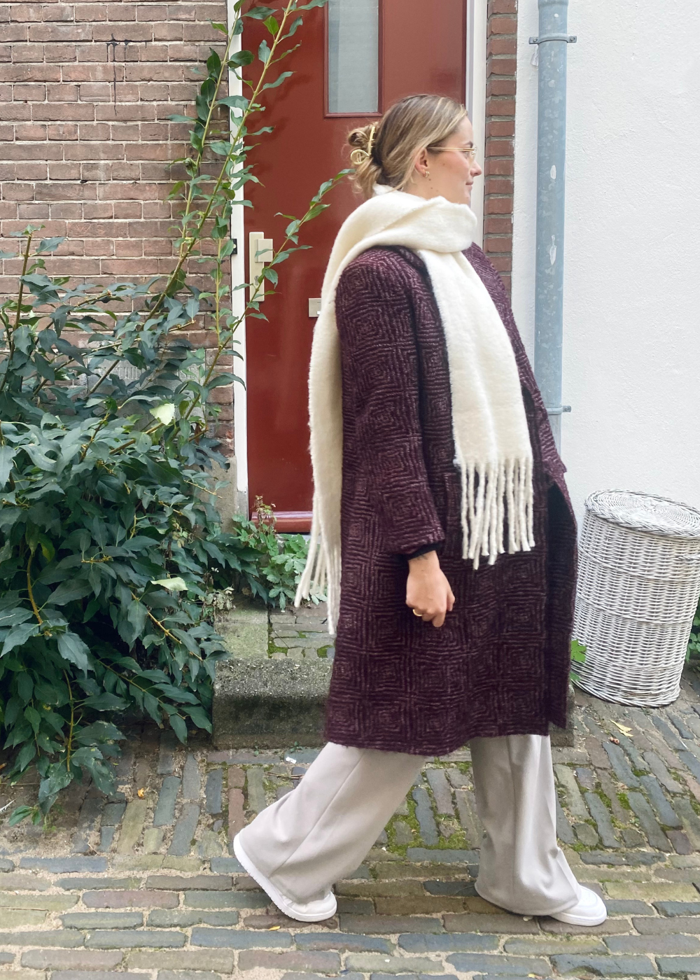 Bordeaux woolcoat - s|m