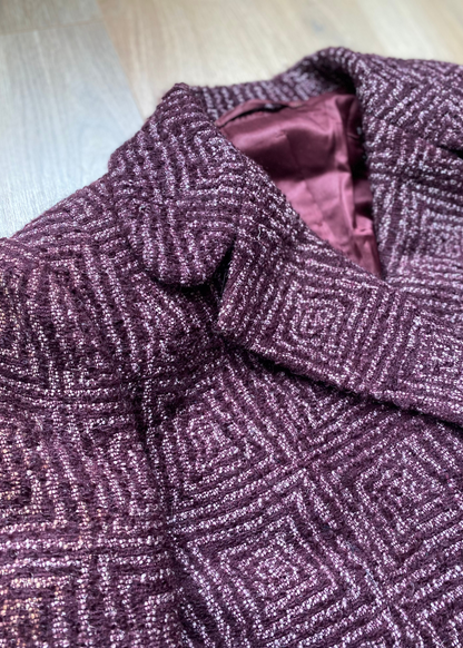 Bordeaux woolcoat - s|m