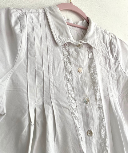 Witte katoen blouse | s/m/l | Molly